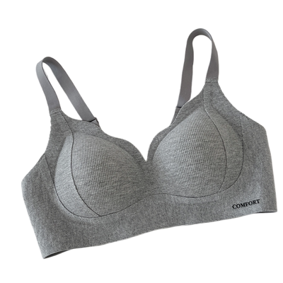 红色新款内衣聚拢螺纹提拉保暖