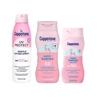 【自营】Coppertone水宝宝 儿童级粉瓶粉喷防晒乳喷雾多规格SPF50