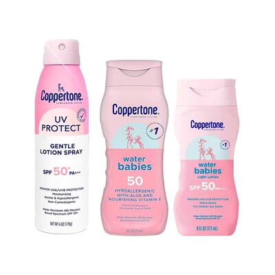 【自营】Coppertone水宝宝 儿童级粉瓶粉喷防晒乳喷雾多规格SPF50