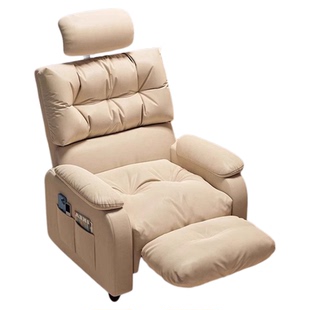 懒人沙发新款家用阳台休闲靠背椅单人两用沙发椅躺椅卧室舒服椅子