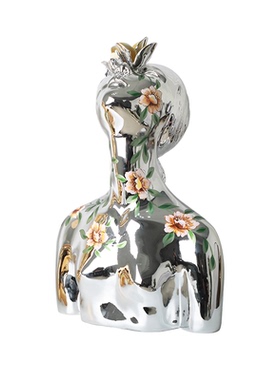 yoowow有窝设计师款摆件头像雕塑