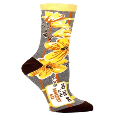 blueq街头艺术手绘插画长袜子