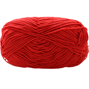 雪妃尔萌娃娃4股牛奶棉毛线团手工DIY编织围巾玩偶鞋帽子钩针材料