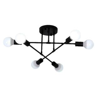 北欧房间组合魔豆设计个性铁艺LED护眼球泡经济款公主客厅吸顶灯