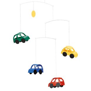 丹麦Flensted Mobiles 汽车飞机挂饰动态平衡空中创意吊饰北欧