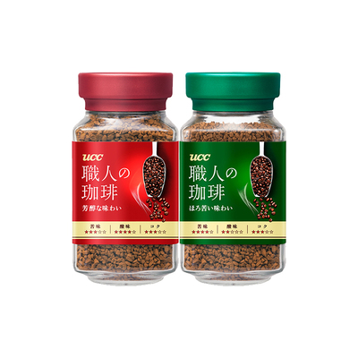 UCC悠诗职人速溶咖啡粉90g日本