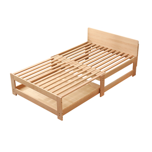 实木沙发床折叠两用多功能客厅榻榻米抽拉床小户型抽拉伸缩推拉床