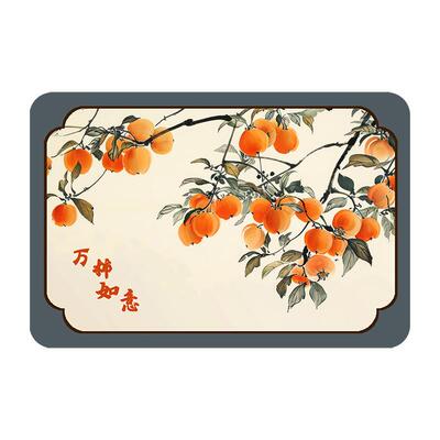 新中式防烫防油硅藻泥吸水垫