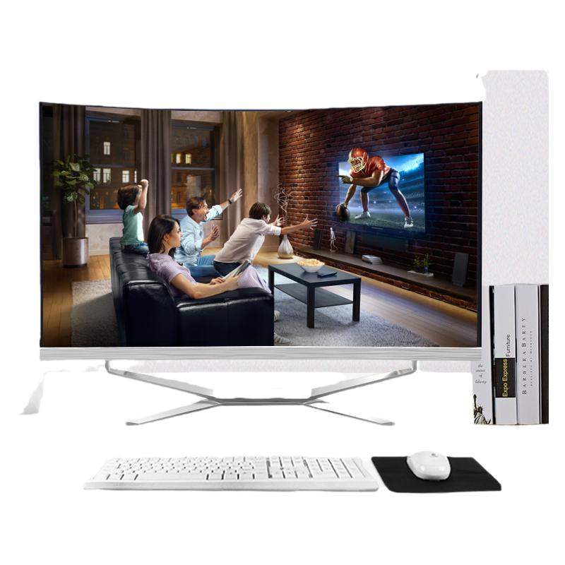 i7i5一体机电脑大屏触摸超薄整机商务办公机家用LOL游戏电竞32寸