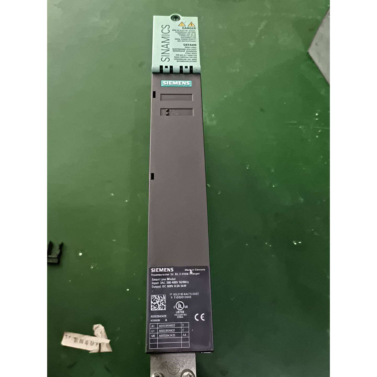议价可维修6SL31306AE150AB1西门子电源5KW测试完