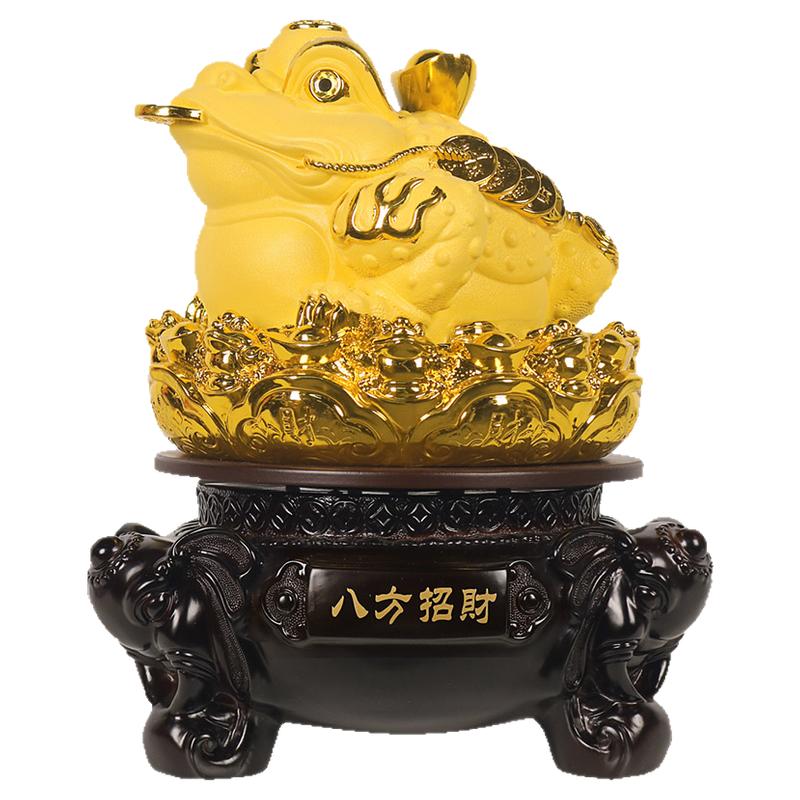 铁圈礼业金蟾摆件店铺开业礼品