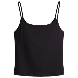 HM女装背心春季潮流法式修身无袖圆领吊带上衣1261290