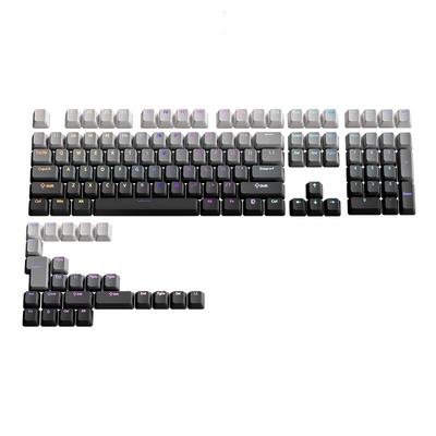 极昼键帽OEM渐变正刻透光客制化