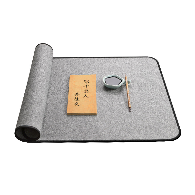 马利毛毡垫书法书画专用羊毛包边毡加厚写毛笔字垫国画毛笔画画彩色布毡垫专业款垫子练写字小学生可水洗画毡