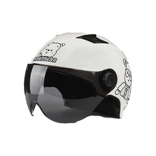 ADFHK.UK电动车头盔3C认证男女四季通用摩托车防晒轻便骑行安全帽