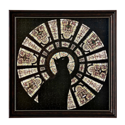 教堂猫500片成人解压拼图