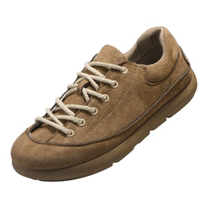 外贸复古绒面德训鞋男2026春季新款软底情侣阿甘运动休闲鞋勃肯鞋