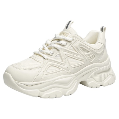 红蜻蜓老爹鞋2025秋季新款女鞋小个子厚底增高时尚休闲鞋运动鞋女