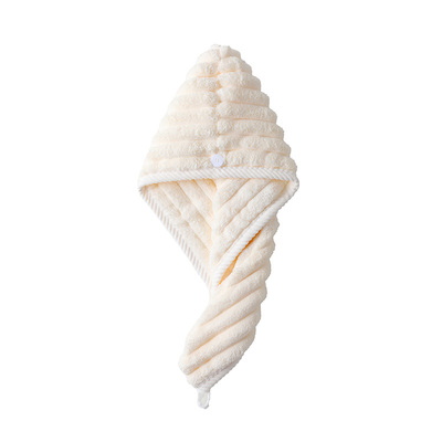 毛毛雨干发帽加厚珊瑚绒速干吸水