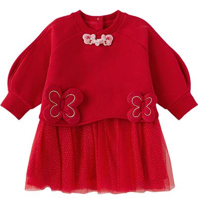 巴拉巴拉balaOne连衣裙女童装春