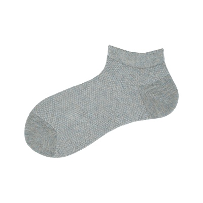 透气薄款苎麻棉短袜清爽过夏天