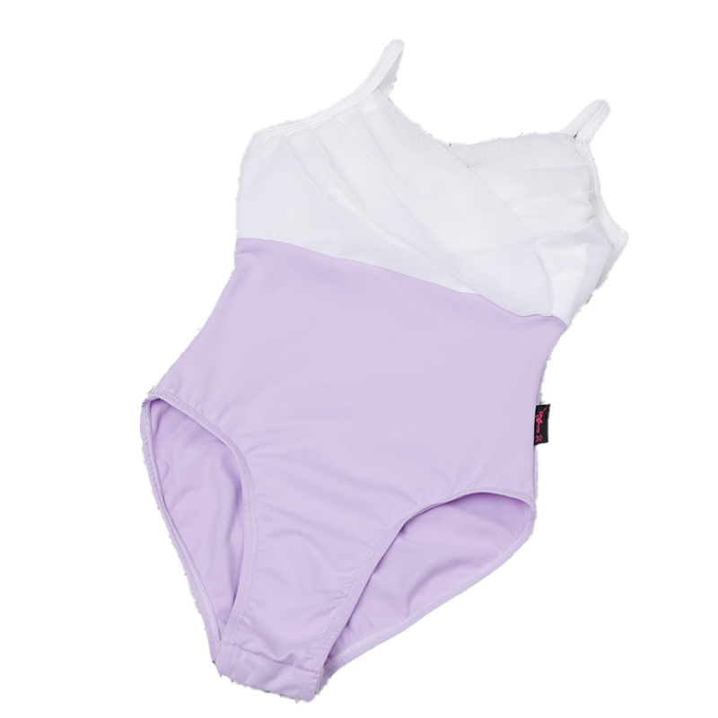 儿童舞蹈服女夏季练功服新款女童芭蕾舞裙吊带体操服中国舞形体服