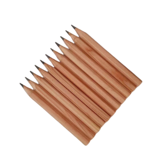 现货原木铅笔削尖小短88/135/176MM餐馆宾馆酒店会议彩票定制包邮