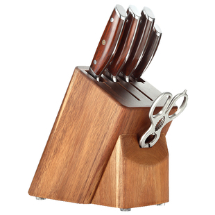 信作大马士革菜刀套装厨房刀具家用钢刀组合切菜刀切片刀全套厨刀