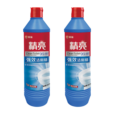【U先】榄菊精亮强效洁厕精500gX2瓶