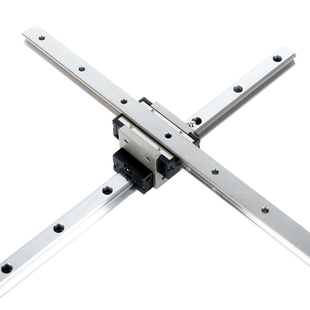 双维一体式交叉滑台直线导轨十字滑块CR15 20 25滑轨滑台轨道线轨