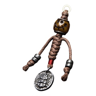 幸觉藏传文玩配饰尸陀林挂饰珠串配件阿呆挂件大黑天藏式侧挂吊饰
