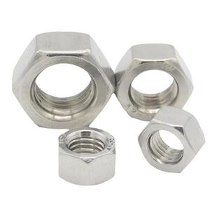 8.8级高强度2205双相不锈钢六角螺母螺帽螺丝帽M6M8M10M12M16M18