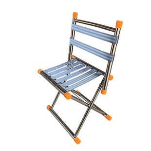 【不锈钢】折叠凳马扎钓鱼椅子便携户外家用加厚板凳特厚写生结实