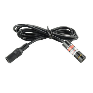 一字激光定位灯红外线镭射灯头模组开袋机用定位灯红光十字点状5v