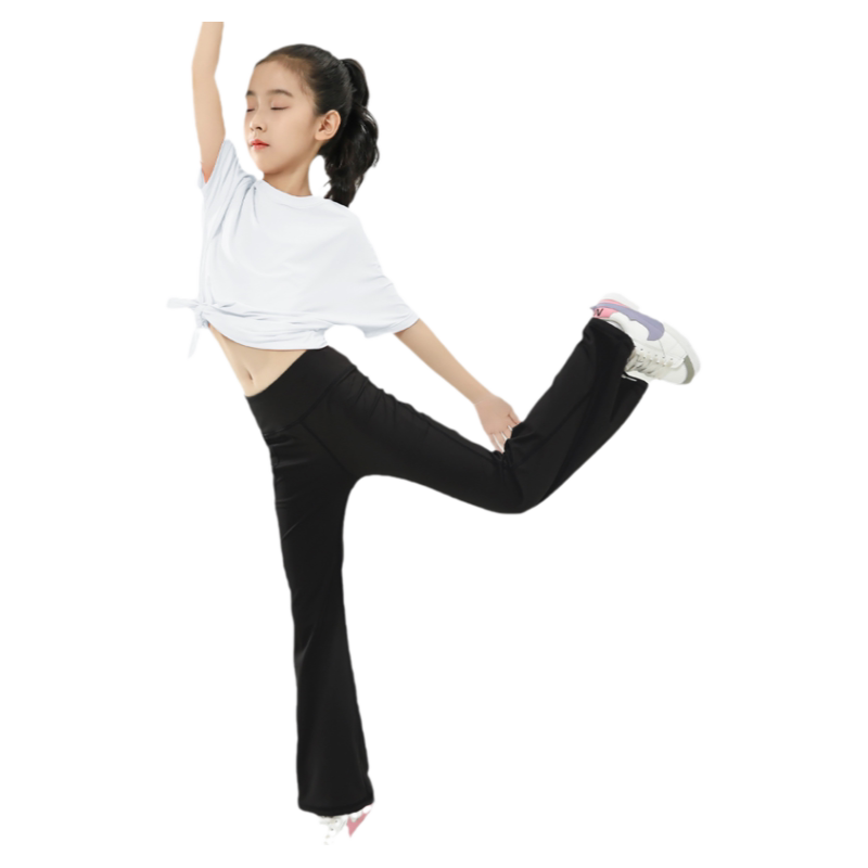 女童夏季宽松瑜伽套装普拉提衣服