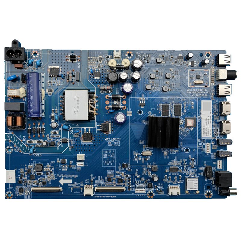 原装长虹55H2060GD电视主板JUX7.820.10001487配屏C550U19-E10-H