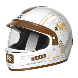 2025新款防雾头盔女电动车冬全盔摩托车骑行内推镜防寒保暖3c认证