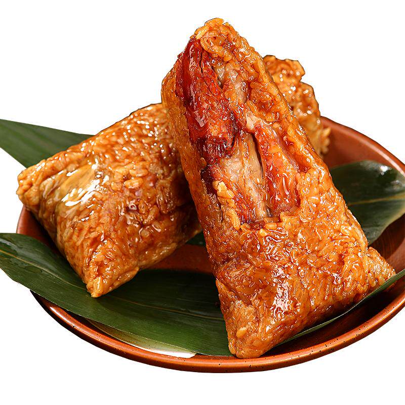 粽子吴越斋肉粽子250g*6端午送礼豆沙甜粽手工真空早餐蛋黄大粽子