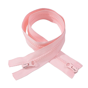 5号树脂双向拉链彩色加厚羽绒服外套儿童睡袋双开替换长拉锁配件