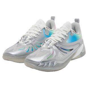 准者篮球鞋男里夫斯三代北极光银色新款低帮防滑耐磨实战运动鞋男