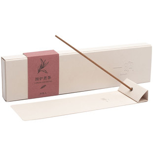 一晌新中式香薰线香植物手工零烟感新线香檀香雪松伴手礼复古木盒