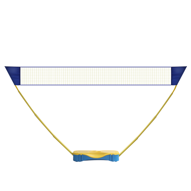 羽毛球网架便携式户外室内简易快开网标准比赛折叠拦移动羽毛球架
