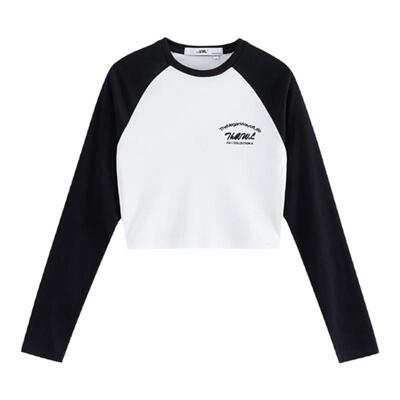 hot辣妹风美式街头长袖VWL