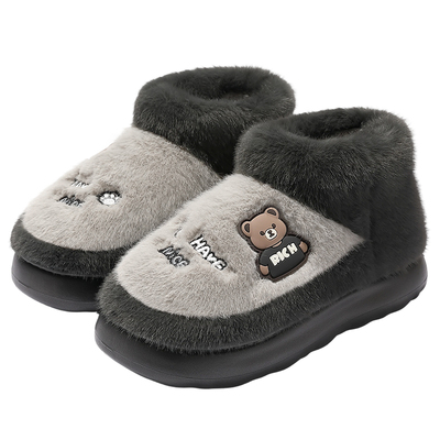 高帮棉拖鞋男款冬季2025新款