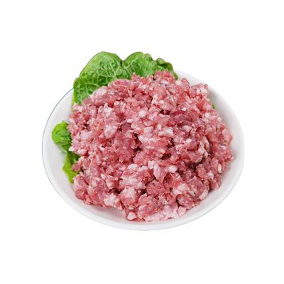 五丰上食供港夹心肉糜鲜冻新鲜白猪肉沫纯肉米前腿肉馅无注水