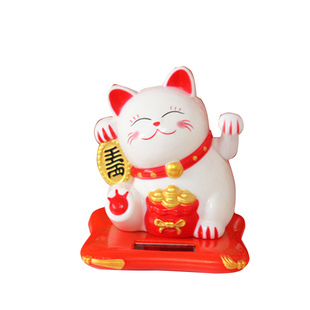 乔迁之喜中式蛋糕烘焙装饰新国风乔迁新居招财猫祝贺字样模具插旗