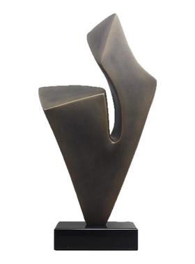 雕塑摆饰抽象艺术家居轻奢摆件大