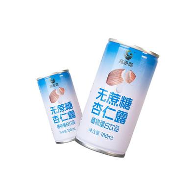 【百亿补贴】内蒙古高原露无蔗糖鲜榨杏仁露180ml*10罐植物蛋白