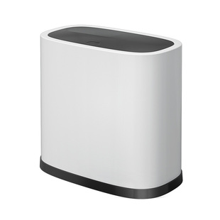 汉世刘家小白桶垃圾桶家用卫生间厕所2026新款客厅厨房带盖大容量