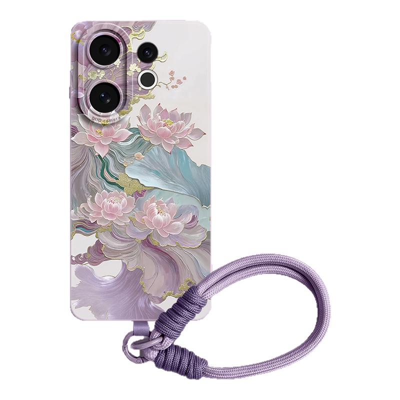 适用vivos30手机壳vivos30pro新款vivos60套s60元气版外s50全包s50promini腕s20带vivo硅胶s19挂绳s18女pro外